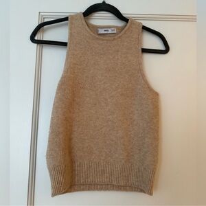 Mango sweater tank